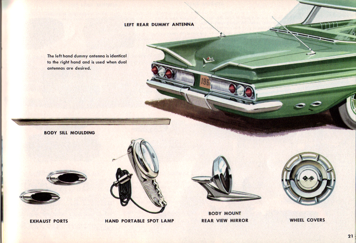 1960 Chevrolet Custom Features Brochure Page 32